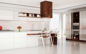 کابینت هایگلاس مدرن سفید